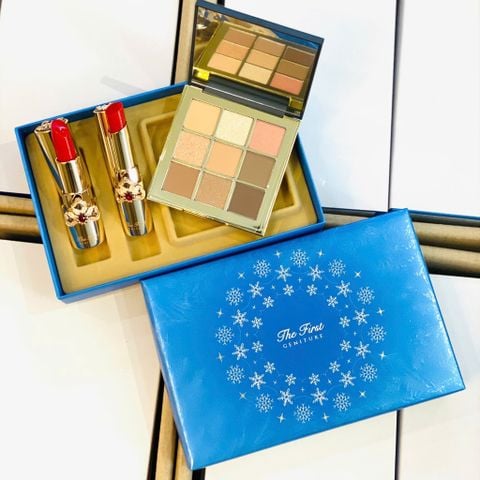 Bộ Son Dưỡng Son Lì Bảng Mắt Ohui The First Special Set