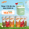  [COMBO 6 LY MIX] iChill Trà Đào Cam Sả + Dâu Tây Atiso Đỏ + Sâm Long Nhãn Nấm Tuyết Hạt Chia Nước Thanh Nhiệt Sấy Thăng Hoa Từ Trái Cây Tự Nhiên 