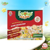  Isoup Huups Combo 3 Hộp Súp Gà Táo Đỏ Ăn Liền Sấy Thăng Hoa - Hộp (30g) x 3 Viên 