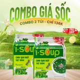  Isoup Combo 2 Túi Canh Ăn Liền Sấy Thăng Hoa Dinh Dưỡng Vị Tự Chọn 