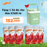  [COMBO 6 LY] iChill Dâu Tây Atiso Đỏ Nước Thanh Nhiệt Sấy Thăng Hoa Từ Trái Cây Tự Nhiên 