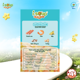 Súp Hải Sản Ăn Liền ISOUP HUUPS Ngon,Dinh Dưỡng,Tiện Lợi (Hộp X 3 Viên) - Súp Ăn Liền Sấy Thăng Hoa 