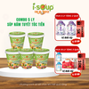  Isoup Huups Combo 5 Ly Súp Nấm Tuyết Tóc Tiên Ăn Liền Sấy Thăng Hoa - 5Ly x 14G 