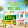  Isoup Viên Canh Chua Ăn Liền Sấy Thăng Hoa – Túi (55g) 5 Viên 