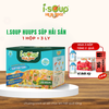  Isoup Huups Súp Hải Sản Ăn Liền Sấy Thăng Hoa - Hộp (30g) x 3 Viên 