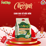  Canh Rau Củ Nấu Nấm Ăn Liền ISOUP 35g 05 Viên - Viên Canh Ăn Liền Sấy Thăng Hoa 