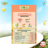  Súp Cá Hồi Yến Mạch Ăn Liền ISOUP HUUPS Ngon,Dinh Dưỡng,Tiện Lợi (Hộp X 3 Viên) - Súp Ăn Liền Sấy Thăng Hoa 