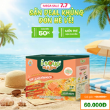  Isoup Huups Súp Cá Hồi Yến Mạch Ăn Liền Sấy Thăng Hoa - Hộp (30g) x 3 Viên X 3 Gói Yến Mạch 