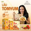  Combo 2 Hộp Isoup Signature Vị Lẩu Tomyum Ăn Liền Sấy Thăng Hoa Hộp 3 Viên 