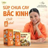  Combo 2 Hộp Isoup Signature Vị Súp Chua Cay Bắc Kinh Ăn Liền Sấy Thăng Hoa Hộp 3 Viên 