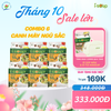  Isoup Combo 6 Túi Canh Mây Ngũ Sắc Ăn Liền Sấy Thăng Hoa 