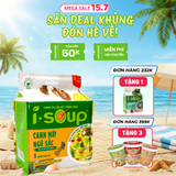  Isoup Viên Canh Mây Ngũ Sắc - Túi (35g) 5 Viên 