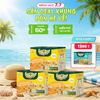  Isoup Huups Combo 3 Hộp Súp Nấm Yến Mạch Ăn Liền Sấy Thăng Hoa - Hộp (30g) x 3 Viên X 3 Gói Yến Mạch 