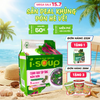  Isoup Viên Canh Rau Tập Tàng Nấm Rơm Ăn Liền Sấy Thăng Hoa – Túi (35g) 5 Viên 