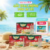  Isoup Huups Combo 3 Hộp Súp Gà Táo Đỏ Ăn Liền Sấy Thăng Hoa - Hộp (30g) x 3 Viên 