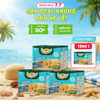  Isoup Huups Combo 3 Hộp Súp Hải Sản Ăn Liền Sấy Thăng Hoa - Hộp (30g) x 3 Viên 