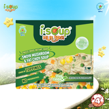  Súp Nấm Tuyết Tóc Tiên Ăn Liền ISOUP HUUPS Ngon,Dinh Dưỡng,Tiện Lợi (Hộp X 3 Viên) - Súp Ăn Liền Sấy Thăng Hoa 