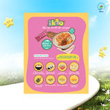  Combo 2 Hộp Rắc cơm IKIRO Cá hồi Xốt Teriyaki Ăn Dặm Cho Bé Nguyên Liệu Thiên Nhiên Từ 1 Tuổi 24 g (6 gói) 