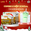  Combo 2 Hộp iChill Sâm Long Nhãn Nấm Tuyết Hạt Chia Nước Thanh Nhiệt Sấy Thăng Hoa Từ Trái Cây Tự Nhiên 4 Gói X Hộp, Không Chất Bảo Quản, ISO 22000, HACCP, BRC 