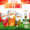  iChill Combo 3 Ly Nước Thanh Nhiệt Dâu Tây Atiso Đỏ/Trà Đào Cam Sả/Sâm Long Nhãn Sấy Thăng Hoa - Gói Đường Riêng 