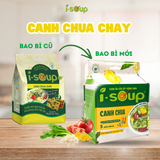 Isoup Combo 6 Túi Canh Chua Ăn Liền Sấy Thăng Hoa 