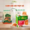  Isoup Viên Canh Kim Chi Thịt Gà Ăn Liền Sấy Thăng Hoa – Túi (66g) 6 Viên 