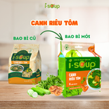  Isoup Combo 6 Túi Canh Riêu Tôm Ăn Liền Sấy Thăng Hoa 