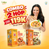  Combo 2 Hộp Isoup Signature Vị Lẩu Tomyum/Súp Chua Cay Bắc Kinh Ăn Liền Sấy Thăng Hoa Hộp 3 Viên 