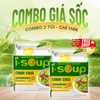  Isoup Combo 2 Túi Canh Ăn Liền Sấy Thăng Hoa Dinh Dưỡng Vị Tự Chọn 