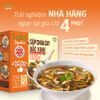  Isoup Signature Vị Súp Chua Cay Bắc Kinh Ăn Liền Sấy Thăng Hoa Hộp 3 Viên 