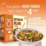  Combo 2 Hộp Isoup Signature Vị Súp Chua Cay Bắc Kinh Ăn Liền Sấy Thăng Hoa Hộp 3 Viên 