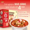  Combo 2 Hộp Isoup Signature Vị Lẩu Kim Chi Hàn Quốc/Súp Chua Cay Bắc Kinh Ăn Liền Sấy Thăng Hoa Hộp 3 Viên 