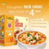 Combo 2 Hộp Isoup Signature Vị Lẩu Tomyum/Súp Chua Cay Bắc Kinh Ăn Liền Sấy Thăng Hoa Hộp 3 Viên 