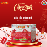  iChill Dâu Tây Atiso Đỏ Nước Thanh Nhiệt Sấy Thăng Hoa Từ Trái Cây Tự Nhiên 4 Gói X Hộp, Không Chất Bảo Quản, ISO 22000, HACCP, BRC 