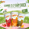  [COMBO 3 LY MIX] iChill Trà Đào Cam Sả + Dâu Tây Atiso Đỏ + Sâm Long Nhãn Nấm Tuyết Hạt Chia Nước Thanh Nhiệt Sấy Thăng Hoa Từ Trái Cây Tự Nhiên 