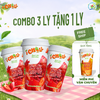  [COMBO 3 LY] iChill Dâu Tây Atiso Đỏ Nước Thanh Nhiệt Sấy Thăng Hoa Từ Trái Cây Tự Nhiên 