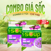  Isoup Combo 2 Túi Canh Ăn Liền Sấy Thăng Hoa Dinh Dưỡng Vị Tự Chọn 