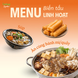  Isoup Signature Vị Súp Chua Cay Bắc Kinh Ăn Liền Sấy Thăng Hoa Hộp 3 Viên 