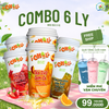  iChill Combo 6 Ly Nước Thanh Nhiệt Dâu Tây Atiso Đỏ/Trà Đào Cam Sả/Sâm Long Nhãn Sấy Thăng Hoa - Gói Đường Riêng 