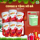  [COMBO 6 LY] iChill Dâu Tây Atiso Đỏ Nước Thanh Nhiệt Sấy Thăng Hoa Từ Trái Cây Tự Nhiên 