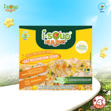  Isoup Huups Combo 3 Hộp Súp Nấm Yến Mạch Ăn Liền Sấy Thăng Hoa - Hộp (30g) x 3 Viên X 3 Gói Yến Mạch 