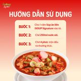  Combo 2 Hộp Isoup Signature Vị Lẩu Kim Chi Hàn Quốc Ăn Liền Sấy Thăng Hoa Hộp 3 Viên 