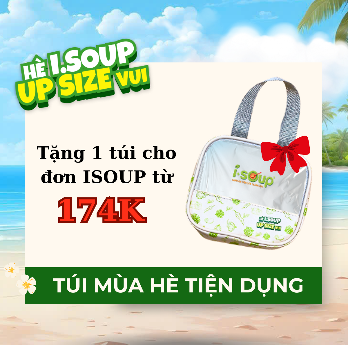  [QUÀ TẶNG KHÔNG BÁN] - TÚI MÙA HÈ TIỆN DỤNG HOT TREND 