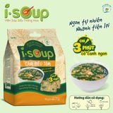  Canh Riêu Tôm Ăn Liền ISOUP 42g 06 Viên - Viên Canh Ăn Liền Sấy Thăng Hoa 