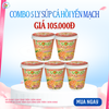  Isoup Huups Combo 5 Ly Súp Cá Hồi Yến Mạch Ăn Liền Sấy Thăng Hoa - 5Ly x 23G 