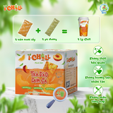  iChill Trà Đào Cam Sả Nước Thanh Nhiệt Sấy Thăng Hoa Từ Trái Cây Tự Nhiên 4 Gói X Hộp, Không Chất Bảo Quản, ISO 22000, HACCP, BRC 