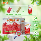  iChill Dâu Tây Atiso Đỏ Nước Thanh Nhiệt Sấy Thăng Hoa Từ Trái Cây Tự Nhiên 4 Gói X Hộp, Không Chất Bảo Quản, ISO 22000, HACCP, BRC 