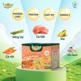  [Combo 3 Hộp] Súp Cá Hồi Yến Mạch Ăn Liền ISOUP HUUPS Ngon,Dinh Dưỡng,Tiện Lợi (Hộp X 3 Viên) - Súp Ăn Liền Sấy Thăng Hoa 