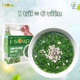  Isoup Combo 6 Túi Canh Cải Xoong Nấu Thịt Ăn Liền Sấy Thăng Hoa 