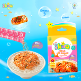  Rắc cơm IKIRO Cá hồi Xốt Teriyaki Ăn Dặm Cho Bé Nguyên Liệu Thiên Nhiên Từ 1 Tuổi 24 g (6 gói) 